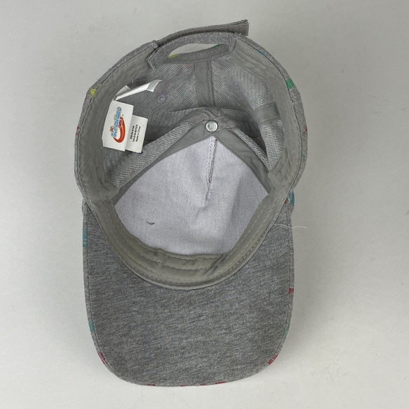 Girls DC Superhero Hat Be Awesome Gray w/ Superhero Symbols Wonder Woman Batman - Picture 11 of 12